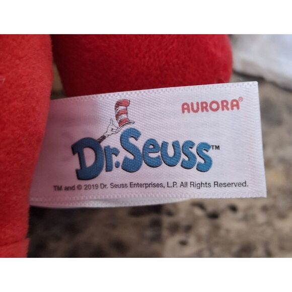 Dr. Seuss Thing 1 And Thing 2 Double Plushie 8" - Picture 3 of 5